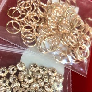 💛🆕 Two(2) packs of gold spacers and fillers. Original packaging.